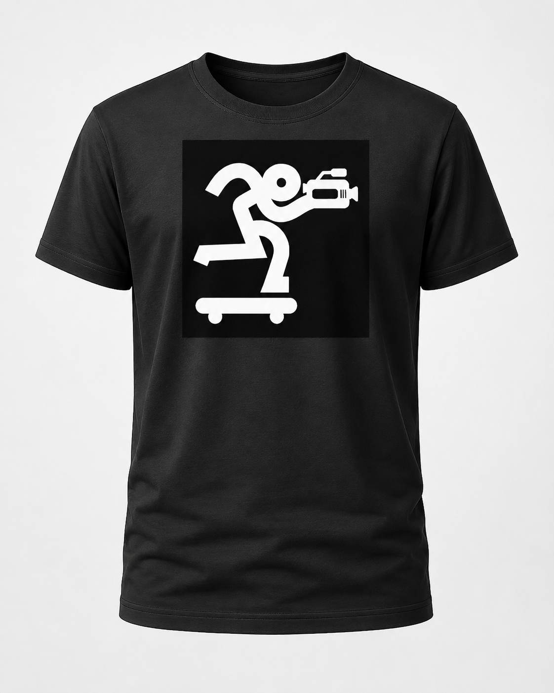 Design Sample 001 black T-shirt