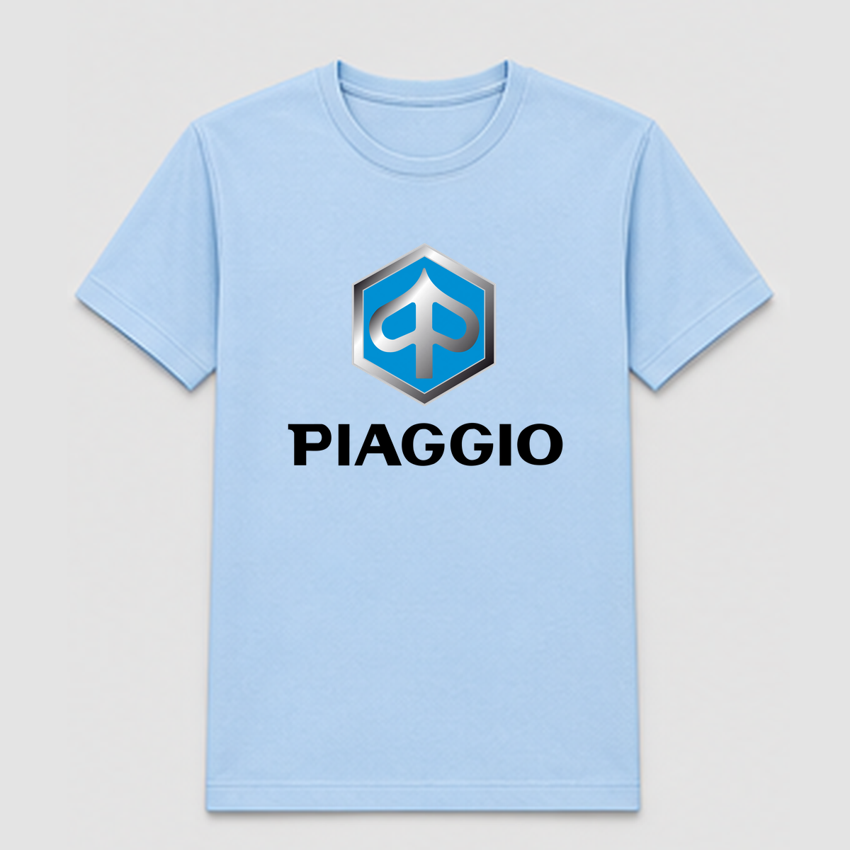 Design Sample 003 – Light blue T-shirt
