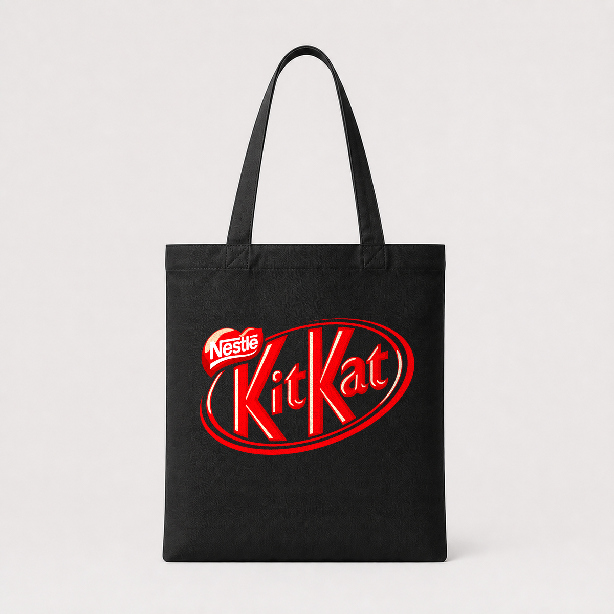 Design Sample 005 black tote bag