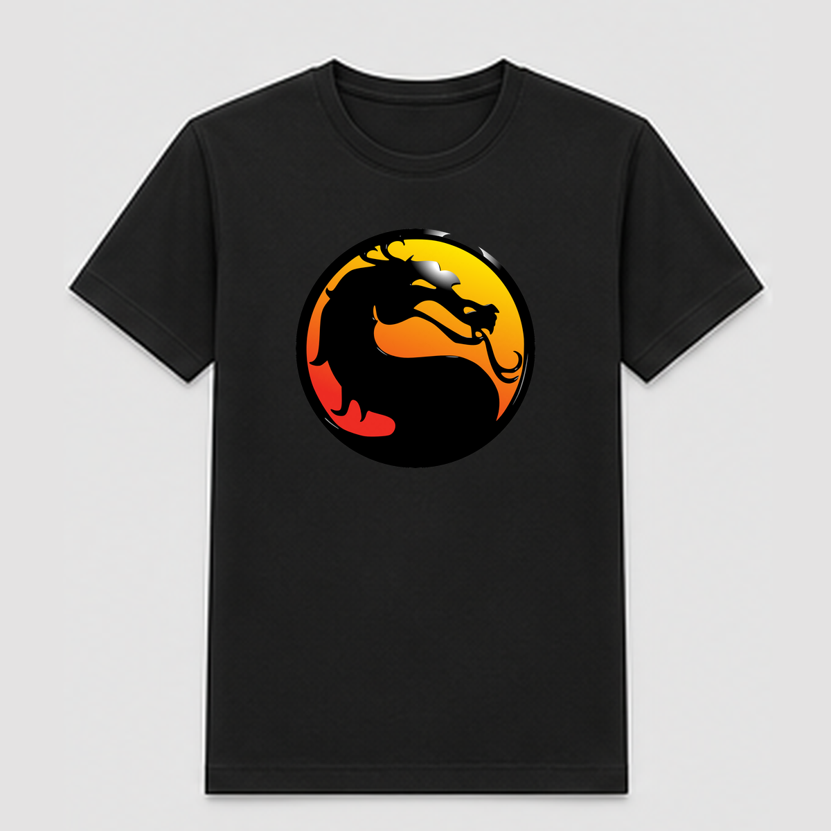 Design Sample 008 – Black T-shirt