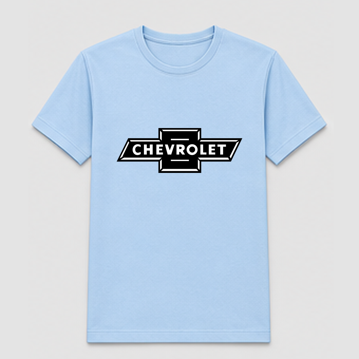 Design Sample 010 – Light blue T-shirt