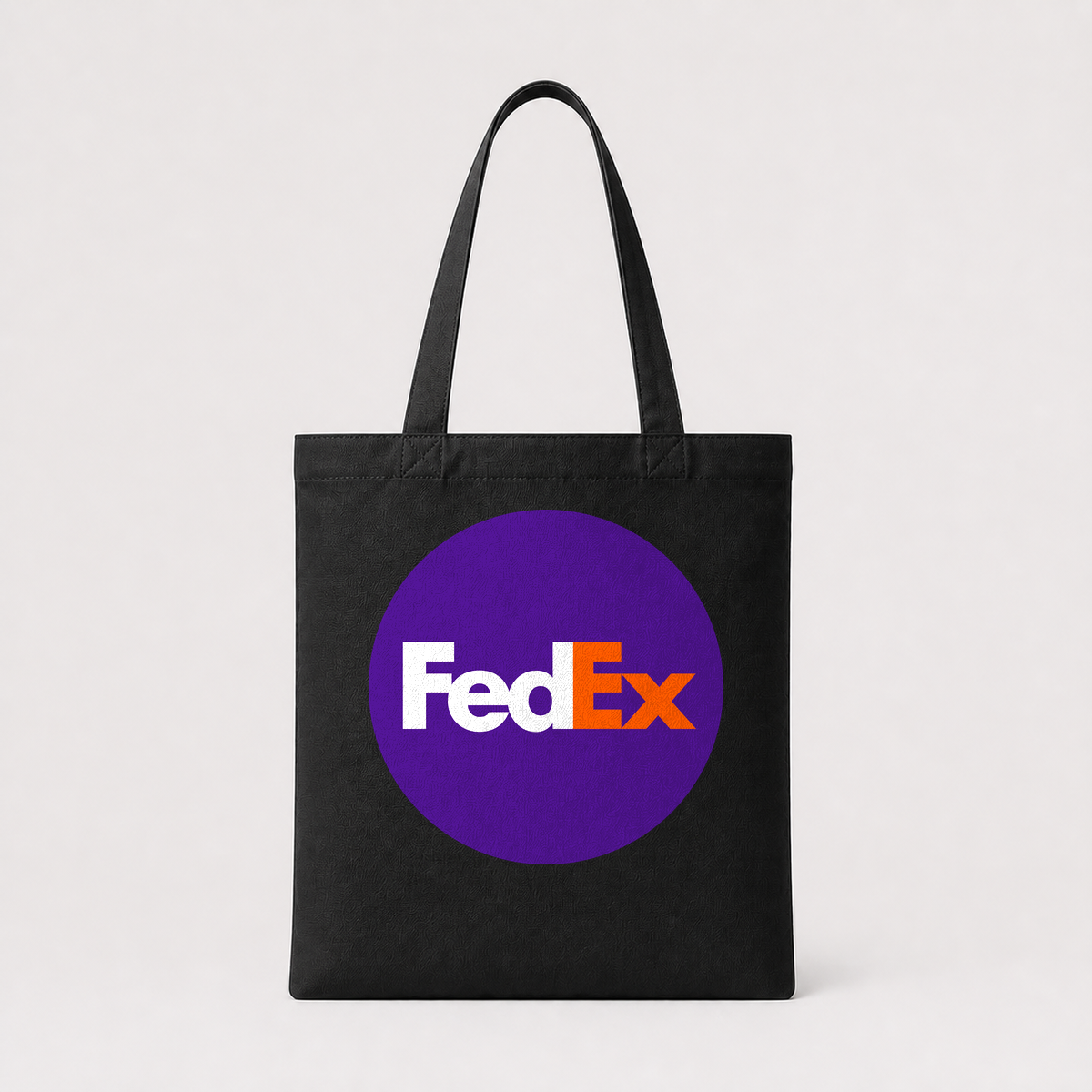 Design Sample 011 black tote bag