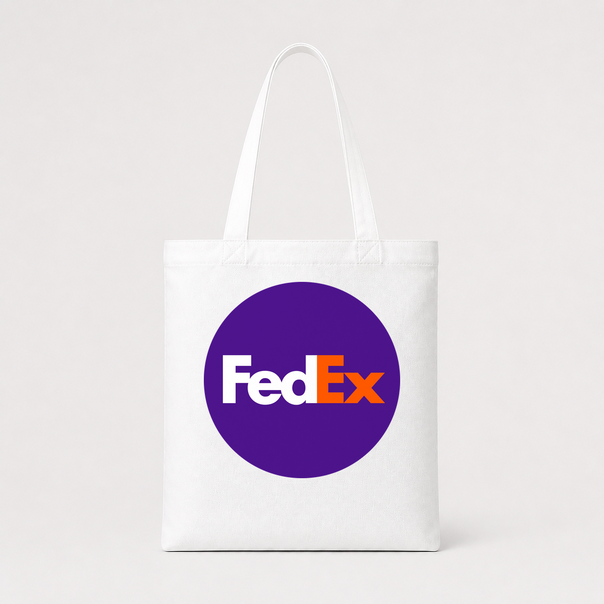 Design Sample 011 white tote bag