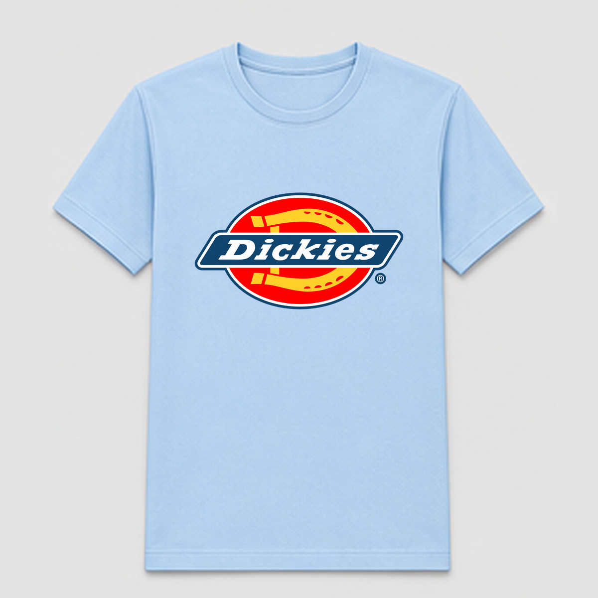 Design Sample 015 – Light blue T-shirt
