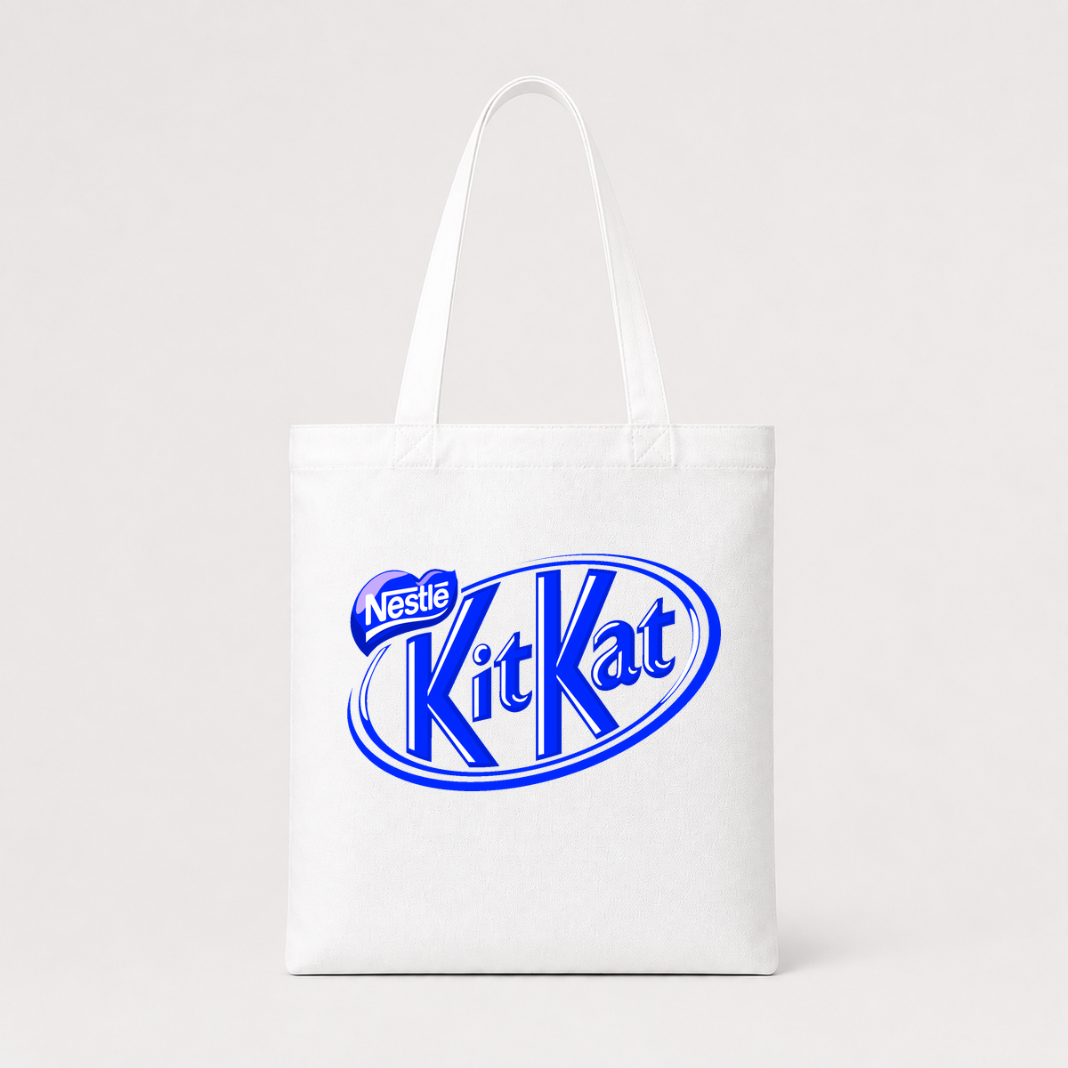 Design Sample 022 white tote bag