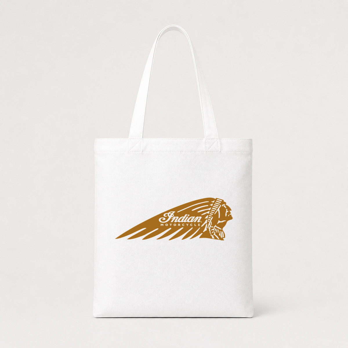 Design Sample 025 white tote bag