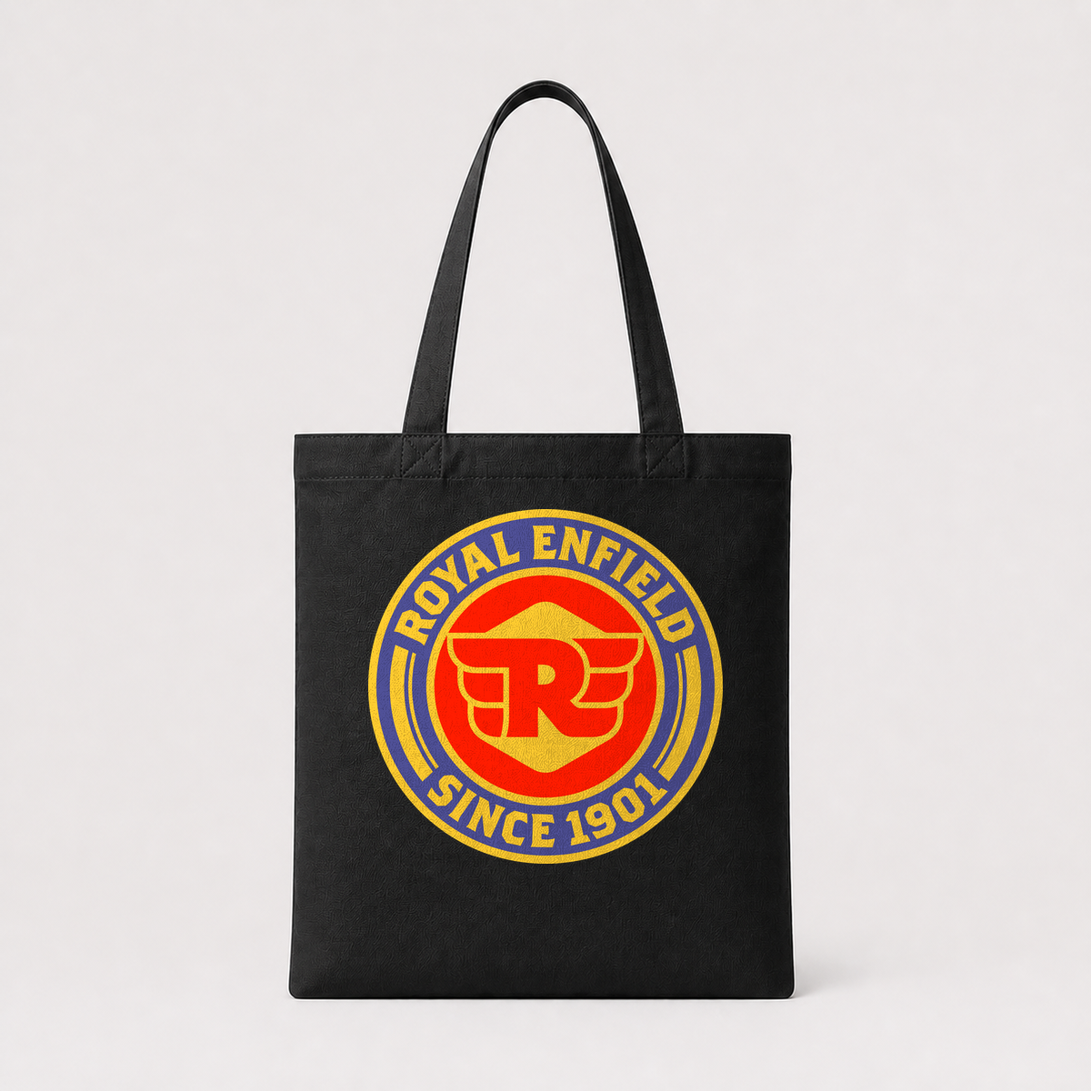 Design Sample 030 black tote bag