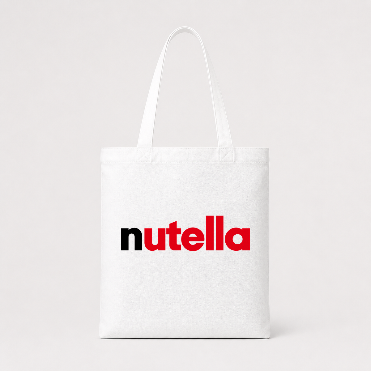 Design Sample 032 white tote bag