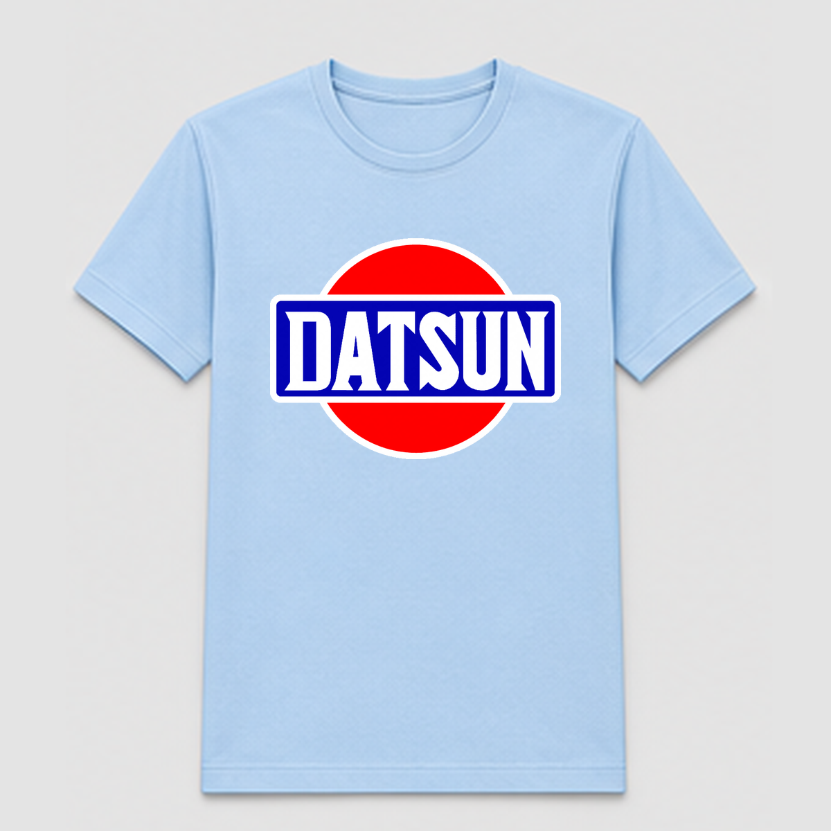 Design Sample 035 – Light blue T-shirt