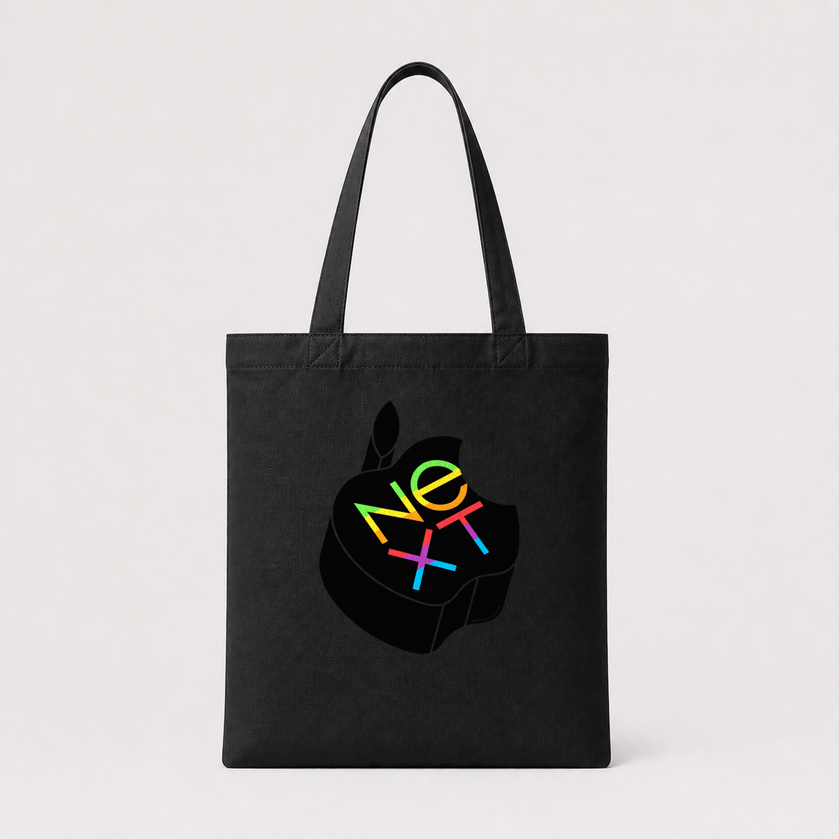 Design Sample 036 black tote bag