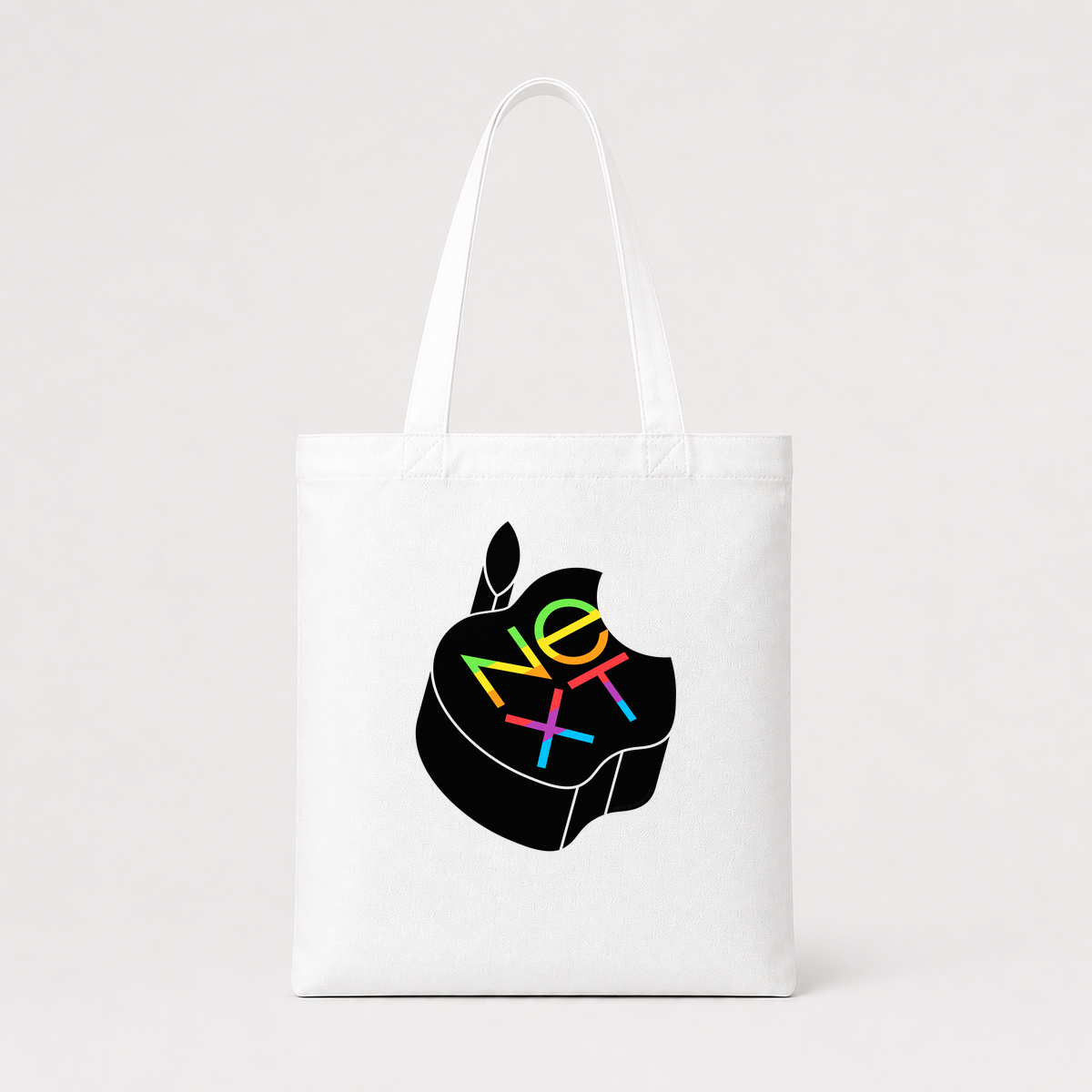 Design Sample 036 white tote bag