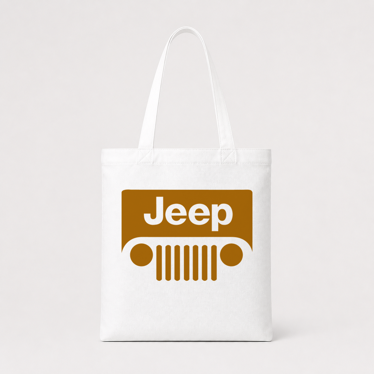 Design Sample 038 white tote bag