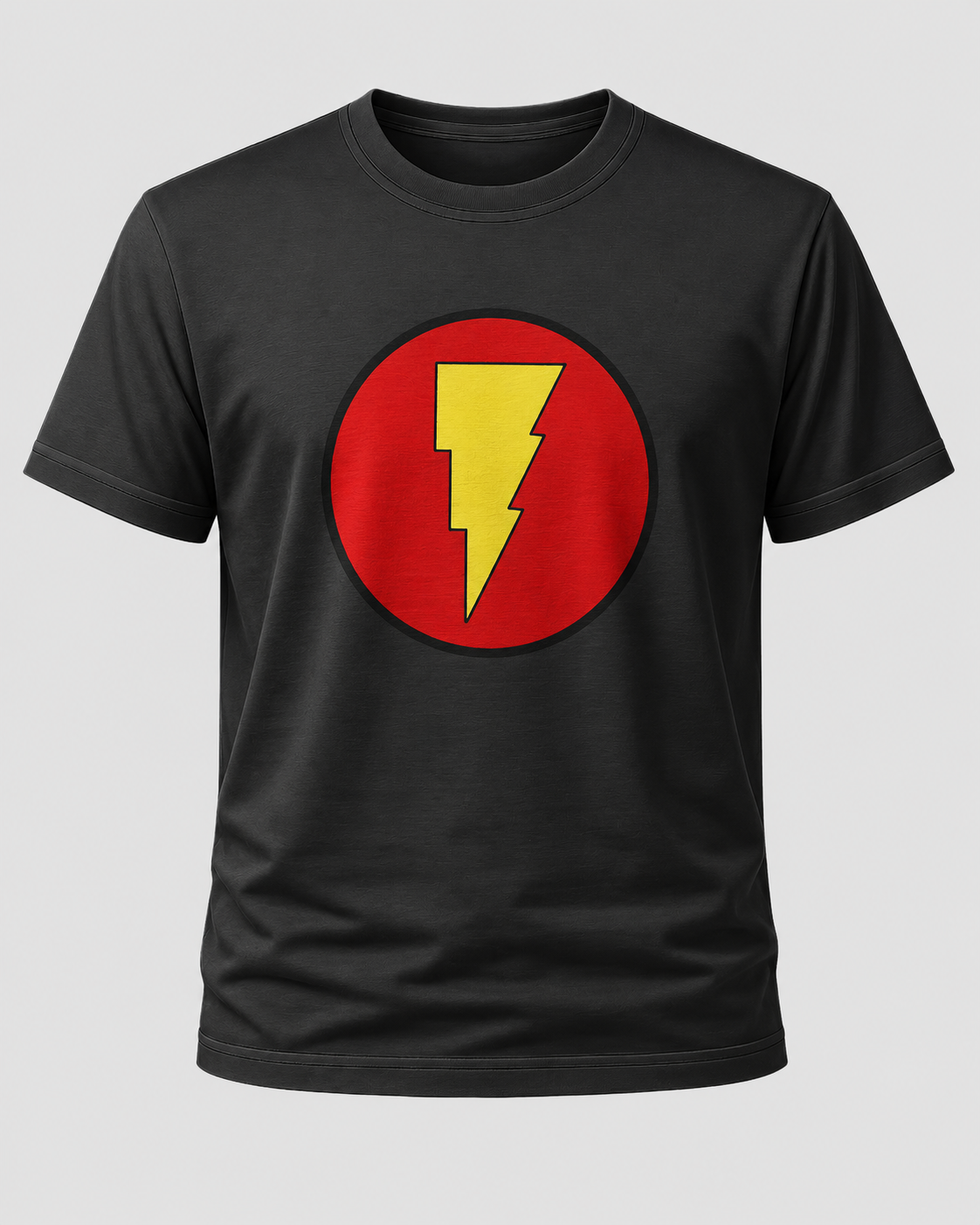 Design Sample 039 black T-shirt