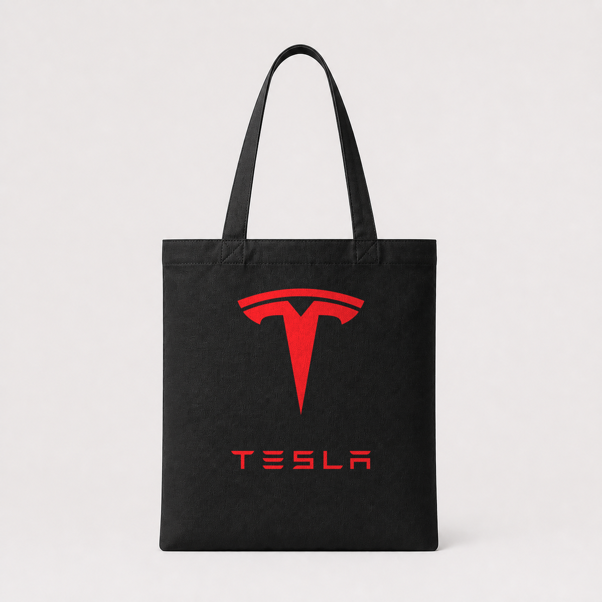 Design Sample 040 black tote bag