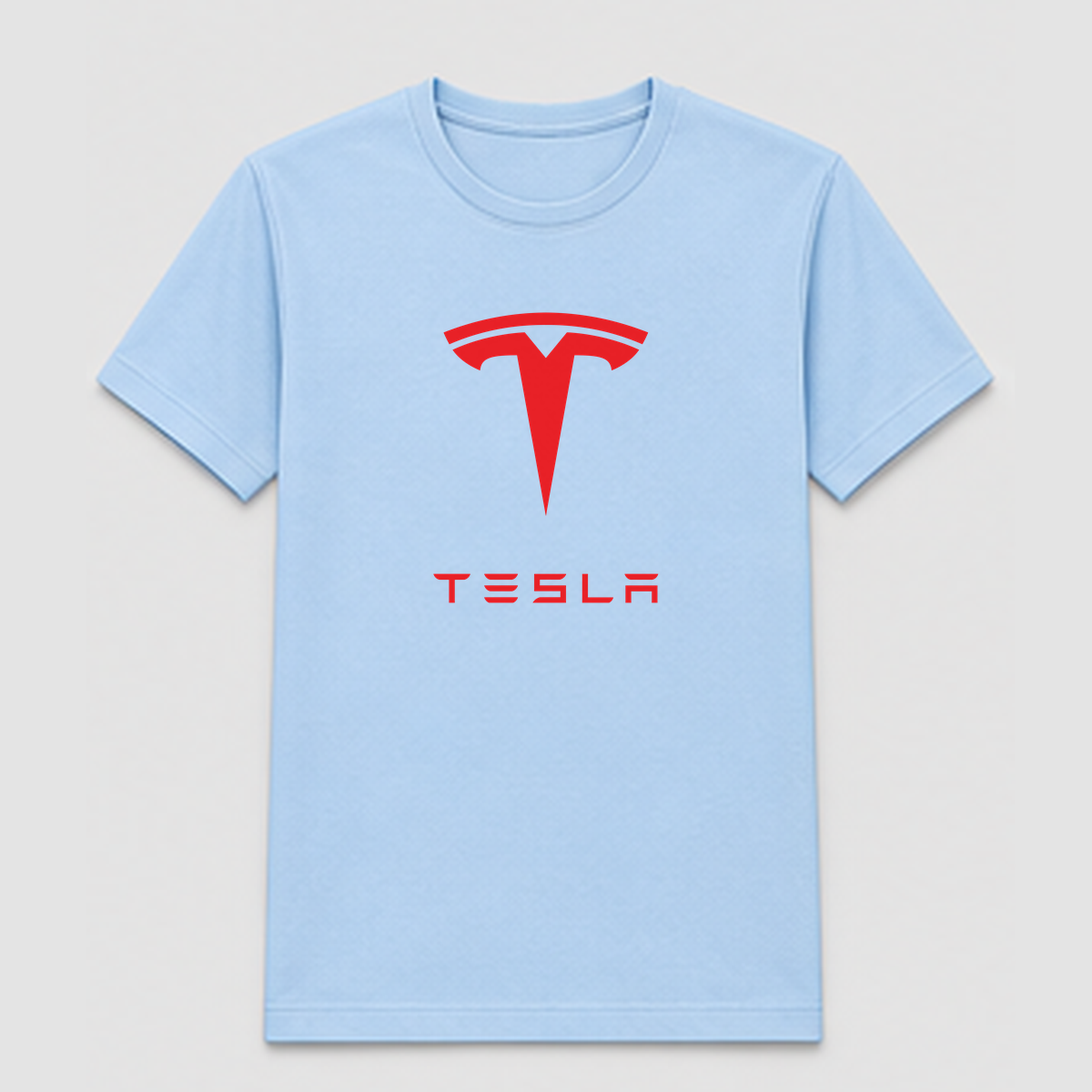 Design Sample 040 – Light blue T-shirt