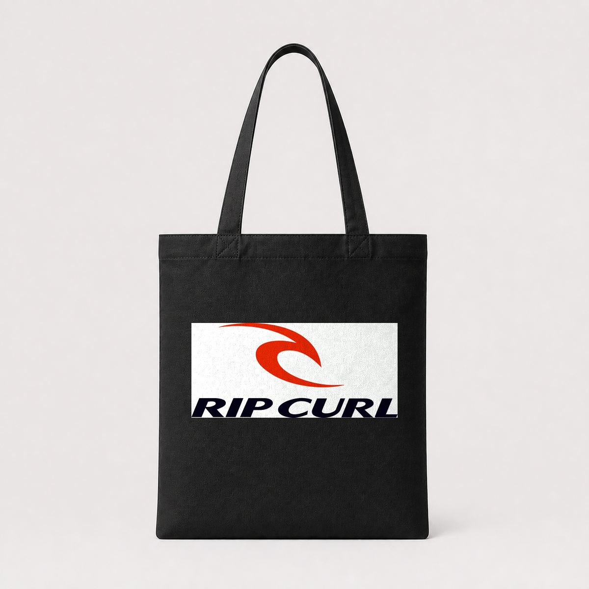 Design Sample 046 black tote bag