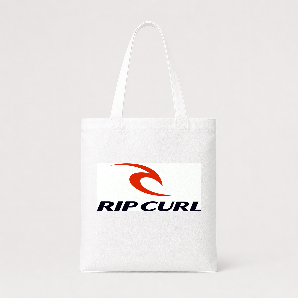 Design Sample 046 white tote bag