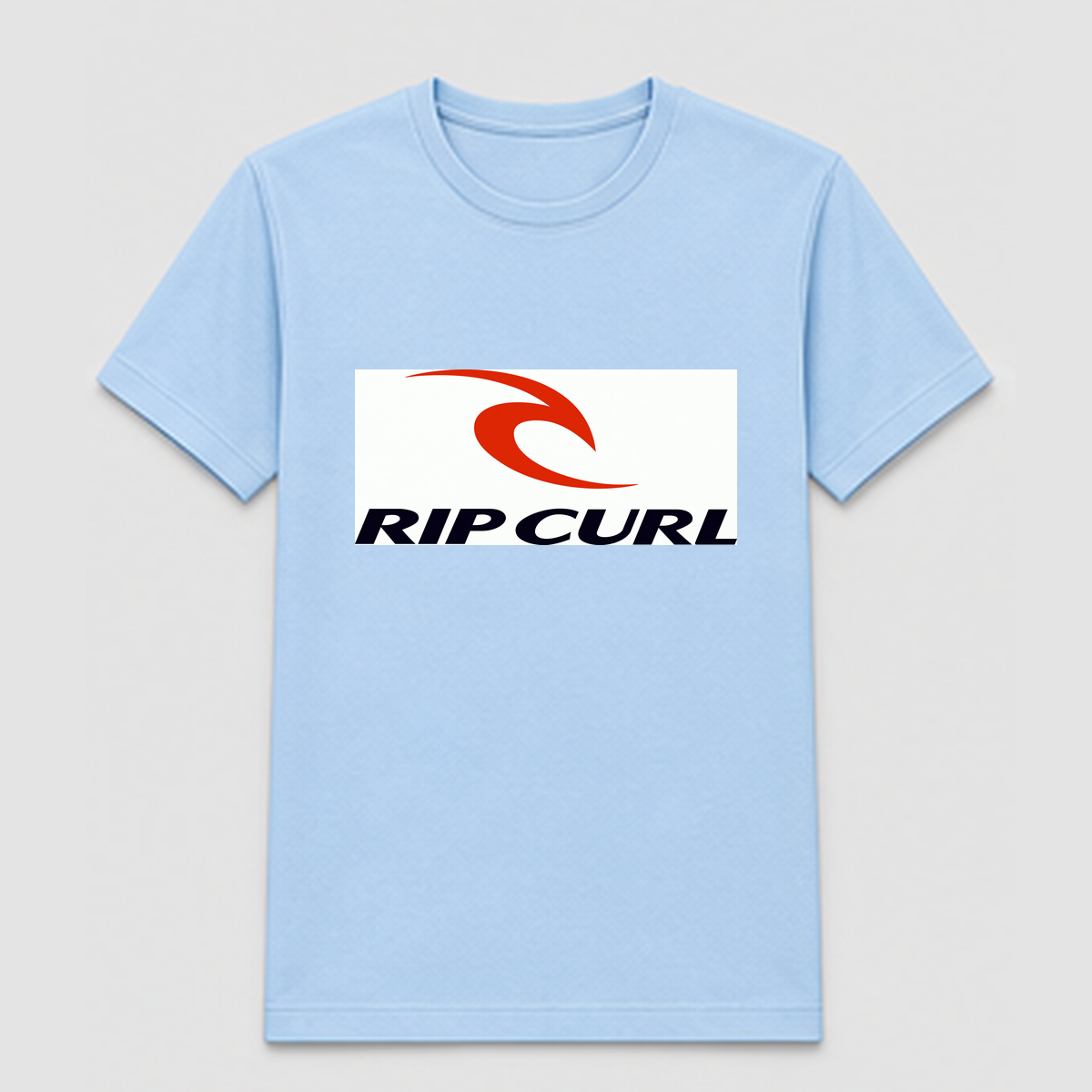 Design Sample 046 – Light blue T-shirt