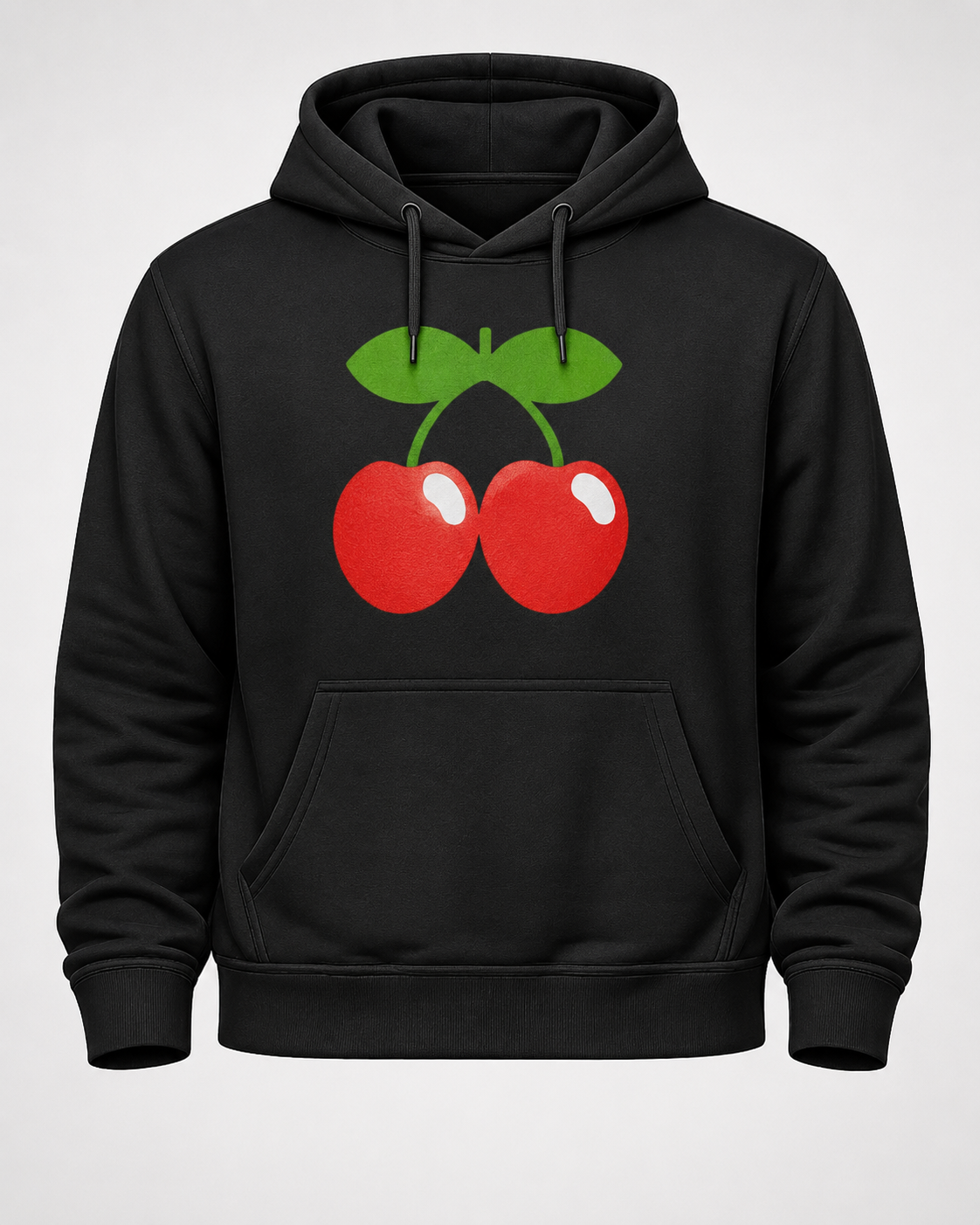 Design Sample 047 black hoodie