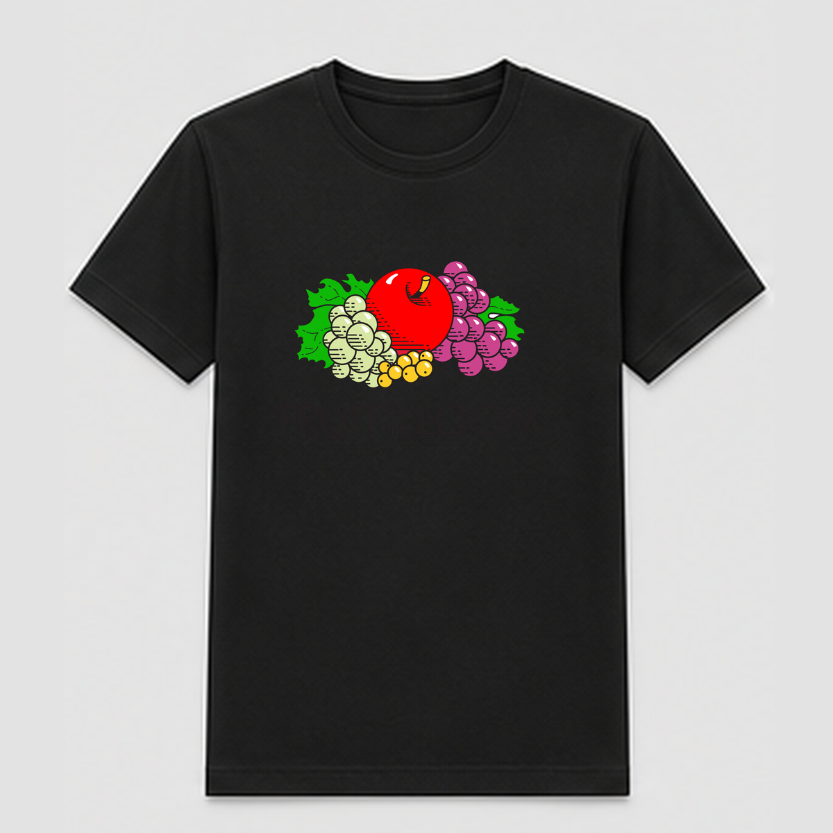 Design Sample 049 – Black T-shirt
