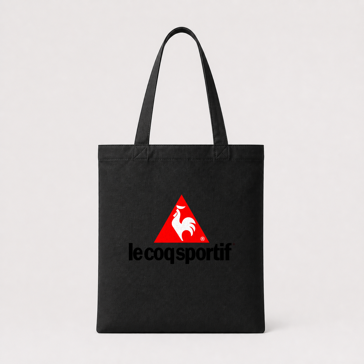 Design Sample 050 black tote bag