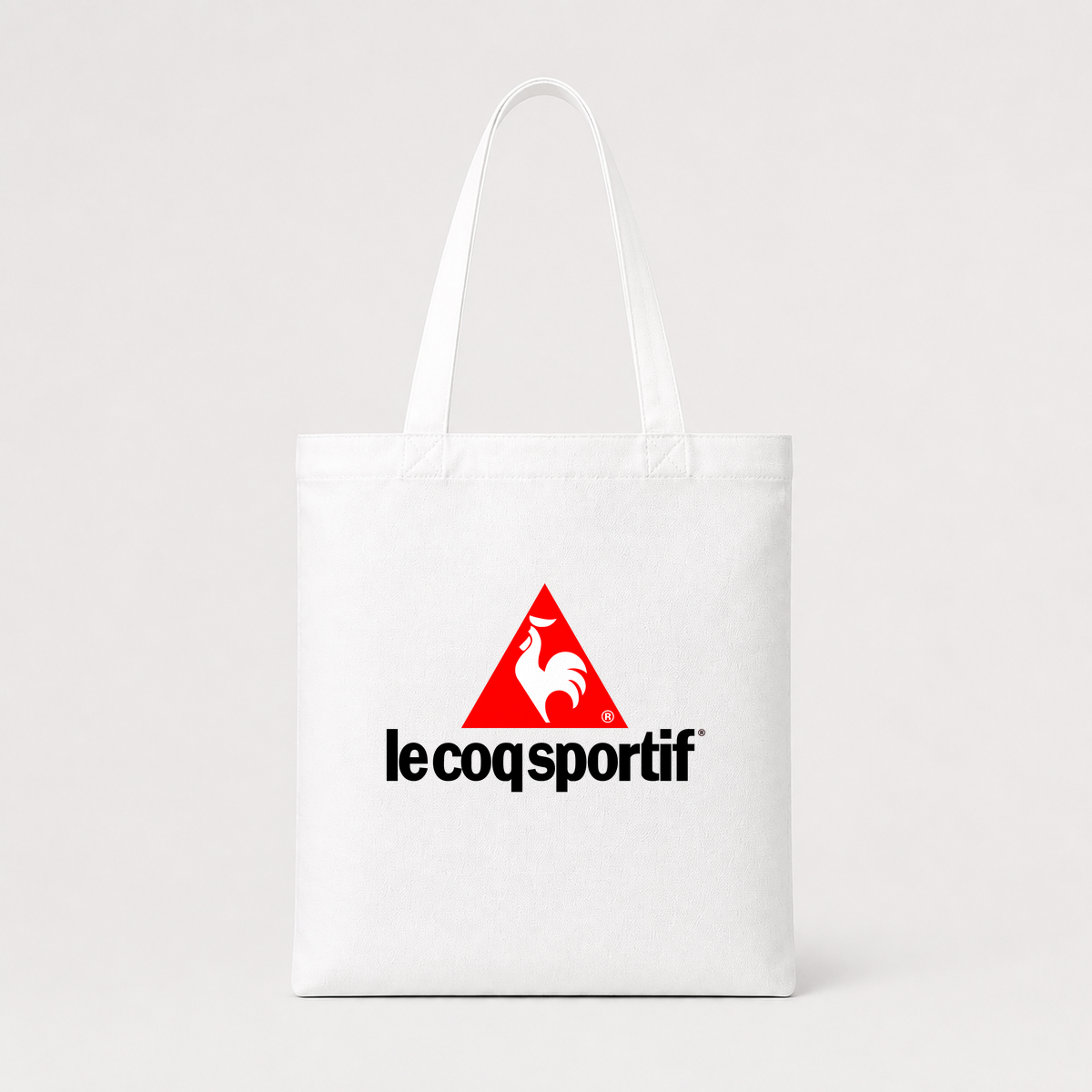 Design Sample 050 white tote bag